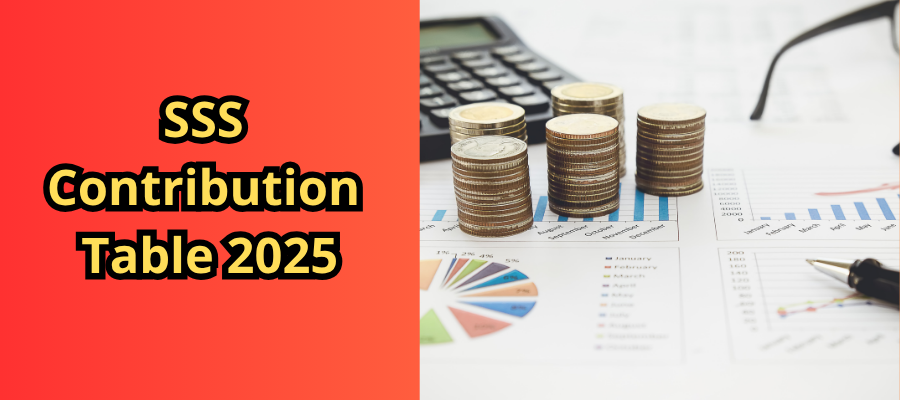 sss contribution table 2025